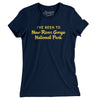 I've Been To New River Gorge National Park Women's T-Shirt-Midnight Navy-Allegiant Goods Co. Vintage Sports Apparel