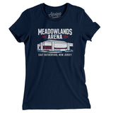 Meadowlands Arena Women's T-Shirt-Allegiant Goods Co. Vintage Sports Apparel