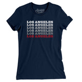 Los Angeles Repeat Women's T-Shirt-Allegiant Goods Co. Vintage Sports Apparel