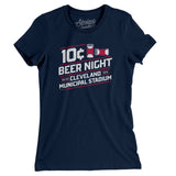 10 Cent Beer Night Women's T-Shirt-Allegiant Goods Co. Vintage Sports Apparel