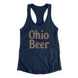 Ohio Beer Women's Racerback Tank-Allegiant Goods Co. Vintage Sports Apparel