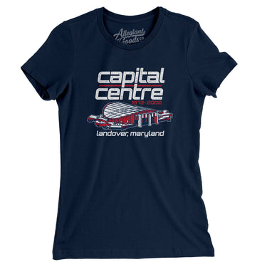 Capital Centre Women's T-Shirt-Allegiant Goods Co. Vintage Sports Apparel