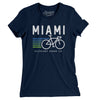Miami Cycling Women's T-Shirt-Midnight Navy-Allegiant Goods Co. Vintage Sports Apparel