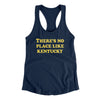 There's No Place Like Kentucky Women's Racerback Tank-Midnight Navy-Allegiant Goods Co. Vintage Sports Apparel