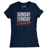 Sunday Funday Denver Women's T-Shirt-Allegiant Goods Co. Vintage Sports Apparel
