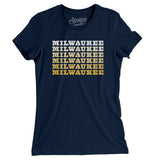 Milwaukee Repeat Women's T-Shirt-Allegiant Goods Co. Vintage Sports Apparel