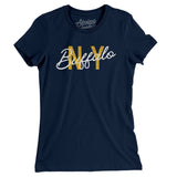 Buffalo Ny Overprinted Women's T-Shirt-Allegiant Goods Co. Vintage Sports Apparel
