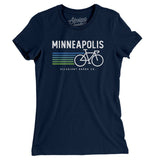 Minneapolis Cycling Women's T-Shirt-Allegiant Goods Co. Vintage Sports Apparel