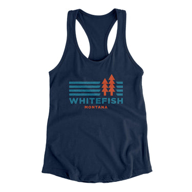 Whitefish Montana in Midnight Navy Color