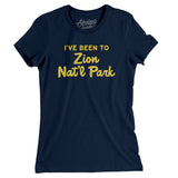 I've Been To Zion National Park Women's T-Shirt-Allegiant Goods Co. Vintage Sports Apparel