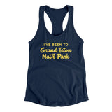 I've Been To Grand Teton National Park Women's Racerback Tank-Allegiant Goods Co. Vintage Sports Apparel