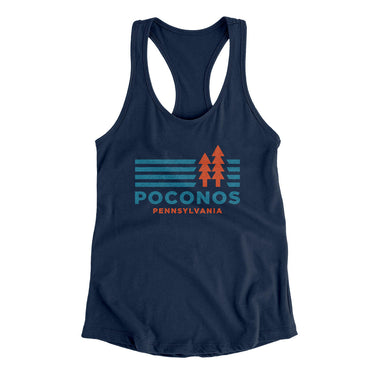 Poconos Pennsylvania in Midnight Navy Color