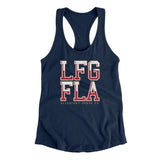 Lfg Fla Women's Racerback Tank-Allegiant Goods Co. Vintage Sports Apparel