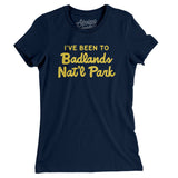 I've Been To Badlands National Park Women's T-Shirt-Allegiant Goods Co. Vintage Sports Apparel
