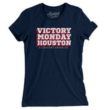 Victory Monday Houston Women's T-Shirt-Allegiant Goods Co. Vintage Sports Apparel