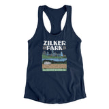 Zilker Park Women's Racerback Tank-Allegiant Goods Co. Vintage Sports Apparel
