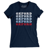Oxford Repeat Women's T-Shirt-Allegiant Goods Co. Vintage Sports Apparel