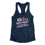 10 Cent Beer Night Women's Racerback Tank-Allegiant Goods Co. Vintage Sports Apparel