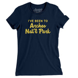 I've Been To Arches National Park Women's T-Shirt-Allegiant Goods Co. Vintage Sports Apparel
