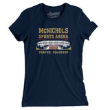 Mcnichols Sports Arena Women's T-Shirt-Allegiant Goods Co. Vintage Sports Apparel
