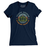 Joseph Oregon Retro Badge Women's T-Shirt-Allegiant Goods Co. Vintage Sports Apparel