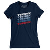 Tucson Vintage Repeat Women's T-Shirt-Midnight Navy-Allegiant Goods Co. Vintage Sports Apparel