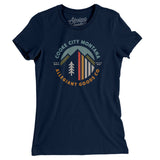 Cooke City Montana Retro Badge Women's T-Shirt-Allegiant Goods Co. Vintage Sports Apparel