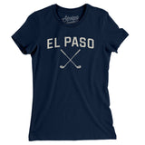El Paso Golf Women's T-Shirt-Midnight Navy-Allegiant Goods Co. Vintage Sports Apparel