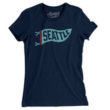 Seattle Pennant Women's T-Shirt-Allegiant Goods Co. Vintage Sports Apparel