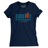 Petoskey Michigan in Midnight Navy Color