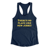 There's No Place Like New Jersey Women's Racerback Tank-Allegiant Goods Co. Vintage Sports Apparel