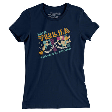 Hotel Tulsa Topaz Room in Midnight Navy Color