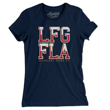 Lfg Fla Women's T-Shirt-Allegiant Goods Co. Vintage Sports Apparel