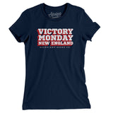 Victory Monday New England Women's T-Shirt-Allegiant Goods Co. Vintage Sports Apparel