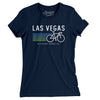 Las Vegas Cycling Women's T-Shirt-Midnight Navy-Allegiant Goods Co. Vintage Sports Apparel