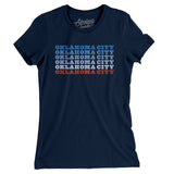 Oklahoma City Repeat Women's T-Shirt-Allegiant Goods Co. Vintage Sports Apparel