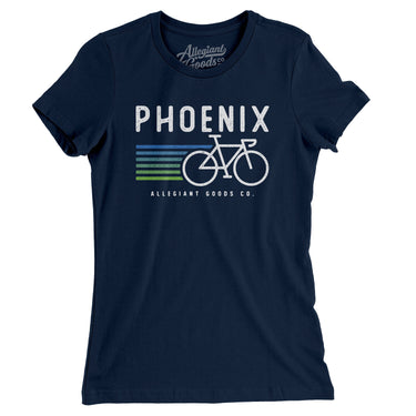 Phoenix Cycling Women's T-Shirt-Allegiant Goods Co. Vintage Sports Apparel