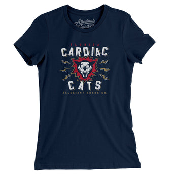 Florida Cardiac Cats Women's T-Shirt-Allegiant Goods Co. Vintage Sports Apparel
