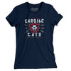 Florida Cardiac Cats Women's T-Shirt-Midnight Navy-Allegiant Goods Co. Vintage Sports Apparel