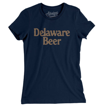 Delaware Beer Women's T-Shirt-Allegiant Goods Co. Vintage Sports Apparel