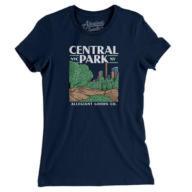 Central Park Women's T-Shirt-Allegiant Goods Co. Vintage Sports Apparel