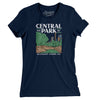 Central Park Women's T-Shirt-Midnight Navy-Allegiant Goods Co. Vintage Sports Apparel