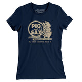 Pig and Sax Miami in Midnight Navy Color