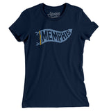 Memphis Pennant Women's T-Shirt-Allegiant Goods Co. Vintage Sports Apparel