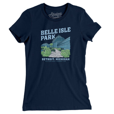 Belle Isle Park Women's T-Shirt-Allegiant Goods Co. Vintage Sports Apparel