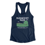 Fairmount Park Women's Racerback Tank-Allegiant Goods Co. Vintage Sports Apparel