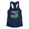 Fairmount Park Women's Racerback Tank-Midnight Navy-Allegiant Goods Co. Vintage Sports Apparel