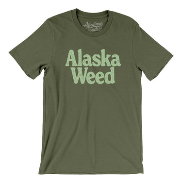 Alaska Weed Men/Unisex T-Shirt-Allegiant Goods Co. Vintage Sports Apparel
