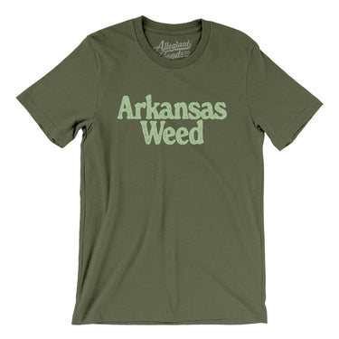 Arkansas Weed Men/Unisex T-Shirt-Allegiant Goods Co. Vintage Sports Apparel
