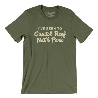 I've Been To Capitol Reef National Park Men/Unisex T-Shirt-Allegiant Goods Co. Vintage Sports Apparel